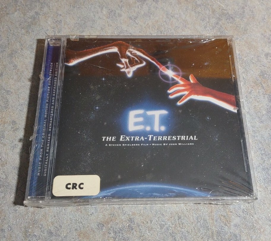 E.T. The Extra Terrestrial Motion Picture Soundtrack Audio CD NEW