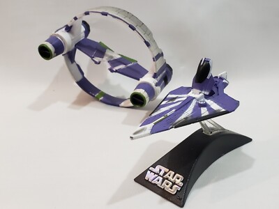 Star Wars Anakin's Jedi Starfighter w/Hyperspace Ring Hasbro