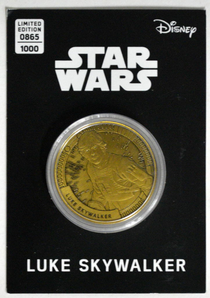スターウォーズ1984コイン Luke Skywalker STAR WARS KENNER POWER OF THE FORCE LUKE SKYWALKER X-WING