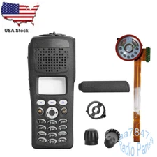 Black Replacement Repair Front Housing Case  For XTS2500 M3 Radio With Speaker