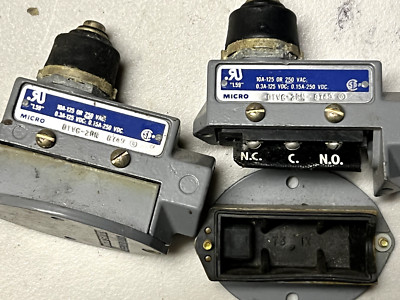 Honeywell DTV6-2RN2 Micro Switch Limit Switch Roller Lever DPDT 10A