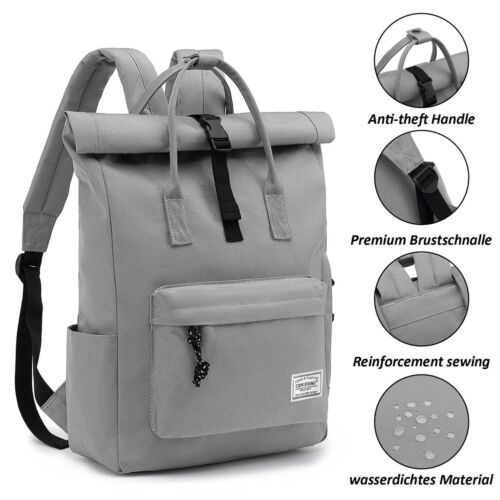 Tan Tomi Roll-up-Rucksack 301-7-HGR - Bild 5 von 7