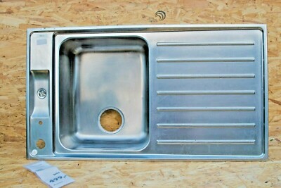 IKEA Spüle Comfort Com 90A Spülbecken Spüle Edelstahl Küche NEUpreis war 499  ! 