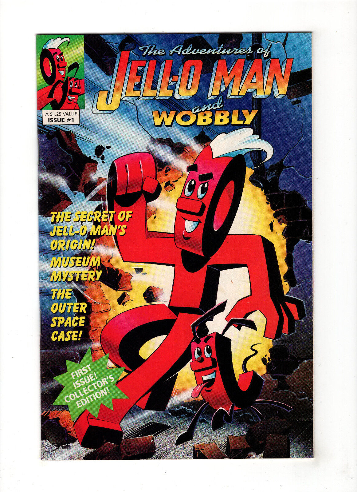 Jello-O Man & Wobbly #1 (1991, General Foods Corp Comics)