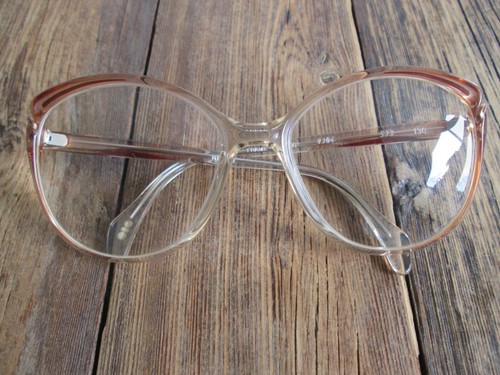 Vintage Metzler 0304 Eyeglass Frames Rose Brown Germany Eye Glasses 533 130 - Picture 2 of 13