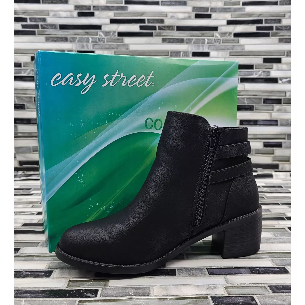 Easy street ankle sales boots