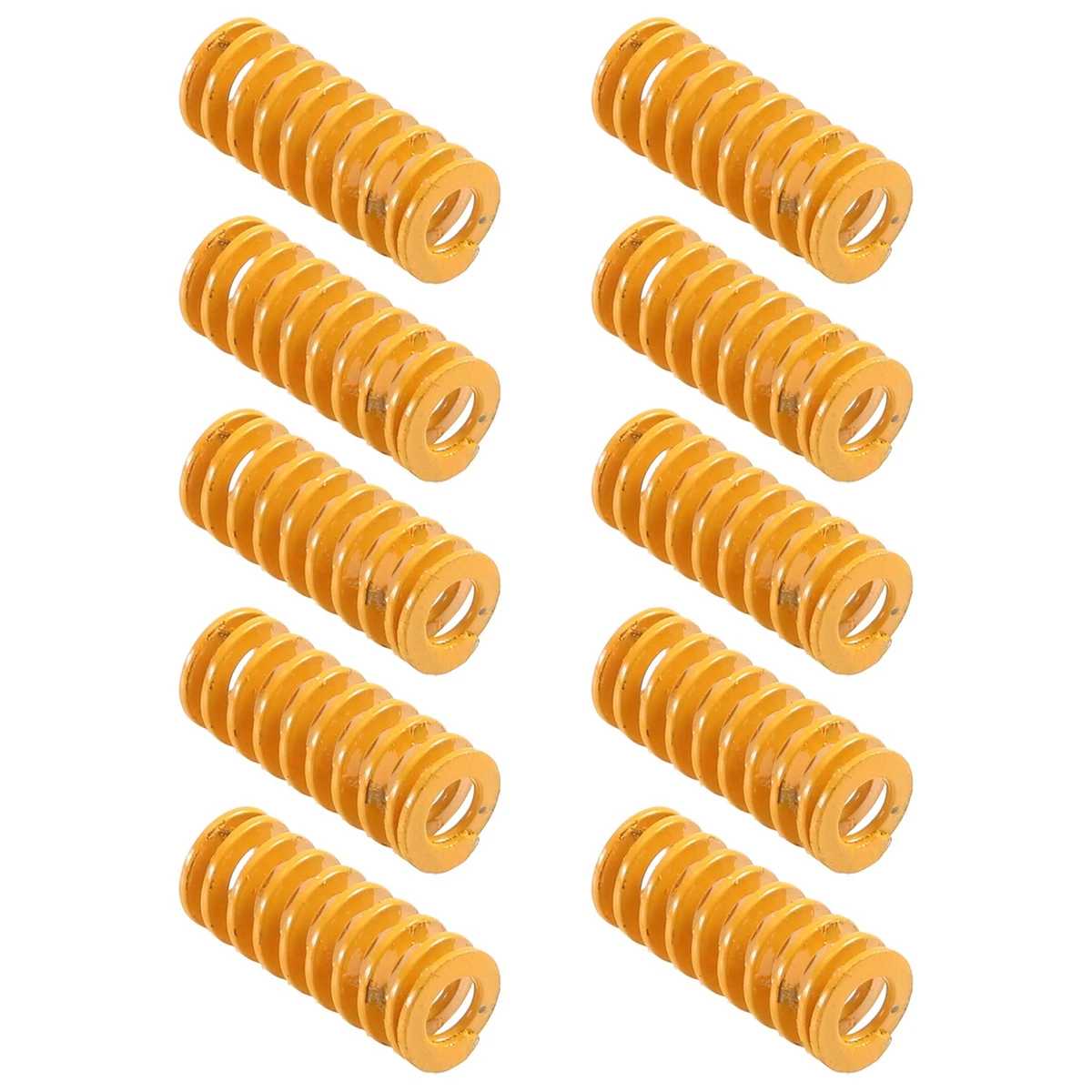 3D Printer Heat Bed Leveling Spring 8X20mm Compression Yellow for Creality6494