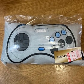 SEGA Saturn Console Cushion Shimamura Fukubukuro 2024 Sega Retro Game Pillow