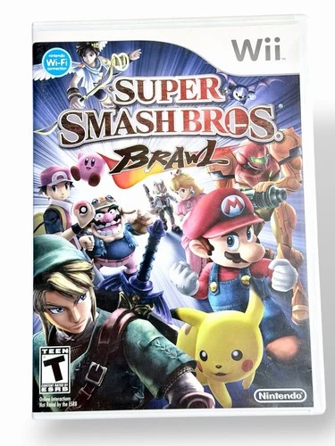 Super Smash Bros. Brawl (Nintendo Wii, 2008) CIB | Complete | Tested
