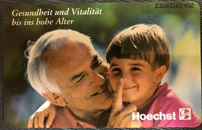 O 257 A 09.93 6 DM Hoechst High Chem Rohstoffe Opa Enkel 10000 Ex. Neu* Mint***