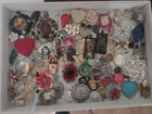 Vintage To Modern Pendant Charm Costume Jewelry for crafts Lot 130++