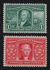 CKStamps: US Stamps Collection Scott#323 324 1c 2c Mint NH OG