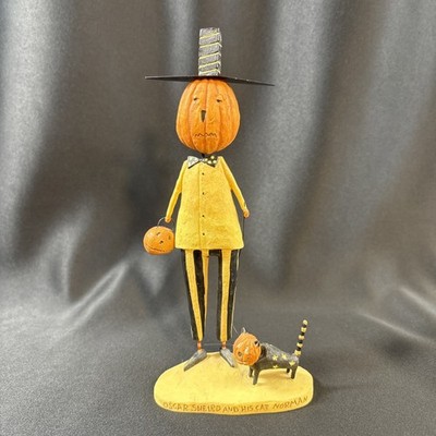 August Moon Oscar Sneird And His Cat Norman Moonbeams Resin Figurine Dan DiPaolo