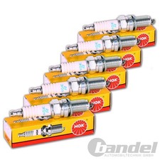5x NGK ZÜNDKERZE BUR6ET passend für AUDI 80 90 100 VW PASSAT