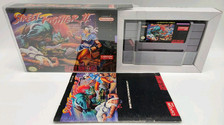 Street Fighter II (SNES, 1992) *VGC w/ Manual* Cleaned & Tested* READ! FREE SHIP