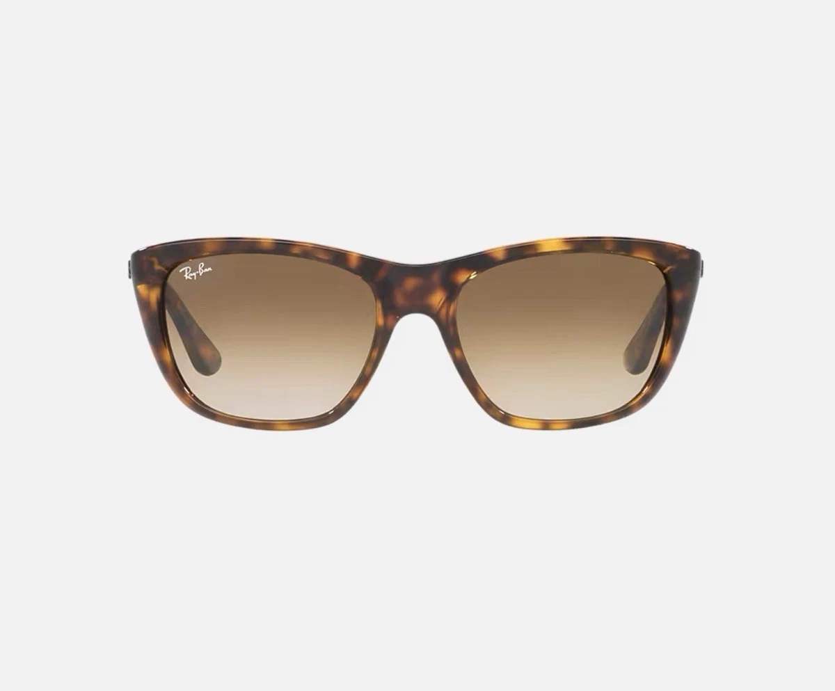 Ray-Ban RB4152 Vagabond Cat Eye Sunglasses in Multicolor Floral/Tortoiseshell RAY-BAN ITALY RB4152 710/57 DK TORTOISE VAGABOND BROWN  main image 4