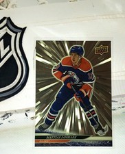 2024-25 Upper Deck Series 2 Outburst Silver Mattias Janmark #316 Edmonton Oilers