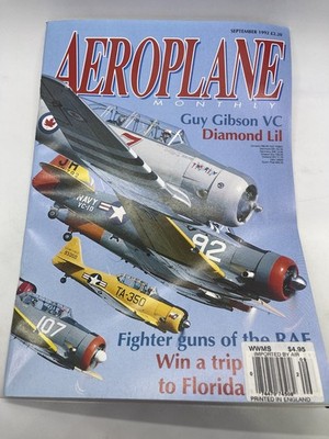 Aeroplane Monthly Magazine September 1992 Issue 233 Guy Gibson VC RAF
