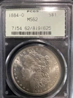 1884 O Morgan Dollar  Stunning PCGS Graded MS62 Coin