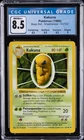 1999 POKEMON BASE SET SHADOWLESS #33/102 KAKUNA CGC 8.5