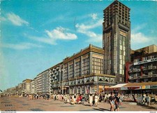 Belgium - Blankenberge - Casino and dike - buildings - architecture - CPM - See