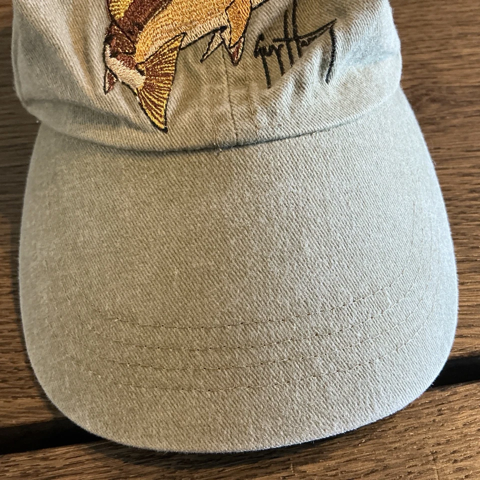Sombrero de pesca de trucha de colección Guy Harvey Signature ajustable - bronceado - OSFM Foto 2 de 4