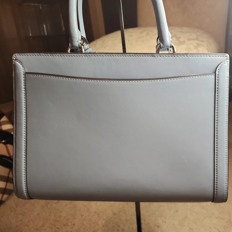Bolso de mano Coach Zoe Carryall AZUL BEBÉ Foto 3 de 4