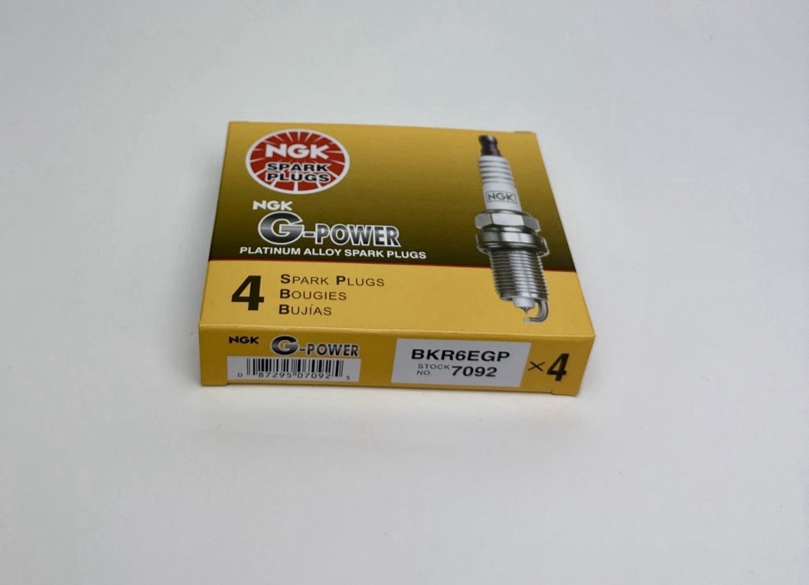 4 Pack NGK 7092 G-Power Spark Plugs BKR6EGP for Toyota Subaru GM Honda