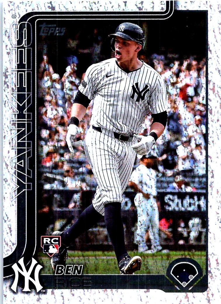 2025 Topps #337 Ben Rice Holo Foil