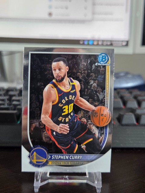 2025-26 Bowman Chrome Stephen Curry #BCV-115 Golden State Warriors NBA