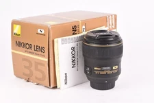 Nikon AF-S NIKKOR 35mm f/1.4G N SWM RF AS Lens #Z-03382