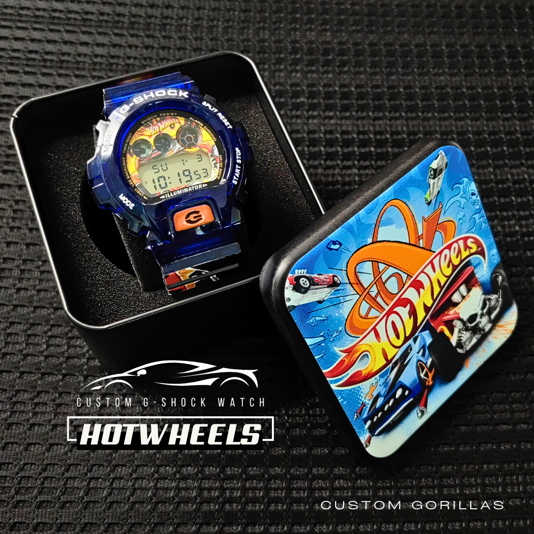 G-SHOCK　dw6900カスタムG-SHOCK Pac Man Theme Game Custom Design G Shock DW6900 Custom Engraved