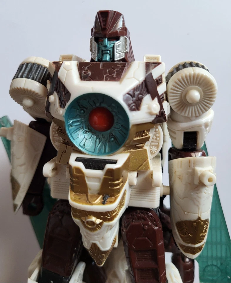 Boneco Transformers Cybertron 2005 Voyager Vector Prime Loose incompleto - Imagem 2 de 4