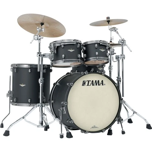 Schlagzeug Tama Starclassic Maple 22" Flat Black Drum Set Drumset NEU