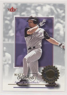 2001 Fleer Authority Matt Williams #35 y0i