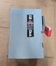GE 30 Amp 600V Fusible Safety Switch TH3361 🟦
