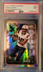 DRAKE MAYE 2024 Topps Chrome #203 PRISM REFRACTOR Rookie RC PSA 9 LOOK