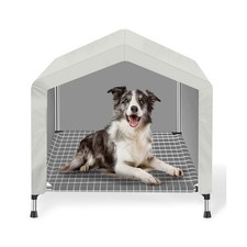 Elevated Dog House for Outdoor or Indoor - Waterproof Dog Tent Cat House, Dog...