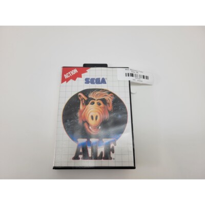 Sega Master System Alf Complete in Box CIB - Tested