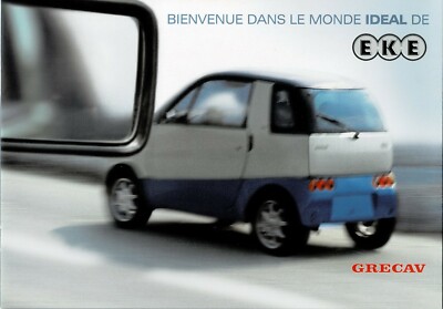 GRECAV EKE car (made in Italy) _2002 brochure / brochure  