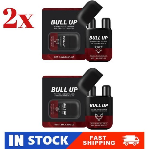 2X Bull-Up Traditioneller Kräuteraroma-Naseninhalator, nat ürliche ThailandMa-