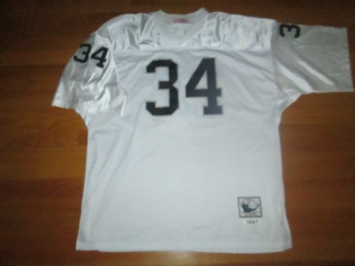 AUTHENTIC Older MADE IN USA Vtg 1987 Mitchell & Ness BO JACKSON Jersey Sz 60 2X - Picture 7 of 14