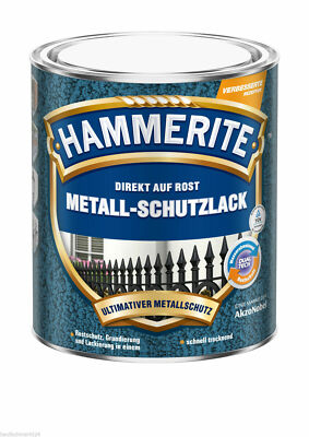 HAMMERITE Metallschutzlack Hammerschlag 250 ml Metall-Schutzlack