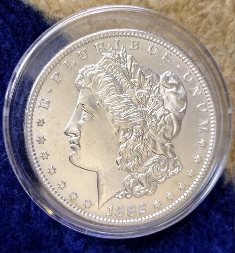 1882-S Morgan Silver Dollar (True Story) DMPL! See photos for the proof! - Picture 3 of 12
