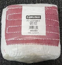 (3 Pack)Carlisle Commercial 4-Ply LG CottonBlend Looped End Replacement Mop Head