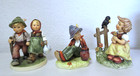 Lot of 3 Mj Hummel Goebel Figurine Going Home, Coffee Break, Sing with Me