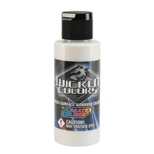 Createx Wicked Colors W301-02  Pearl White 2oz. Airbrush Paint