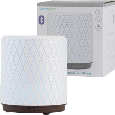 SpaRoom Athena Bluetooth Ultrasonic Aromatherapy Diffuser for Large Rooms