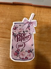Diet Dr Pepper Sticker Handmade