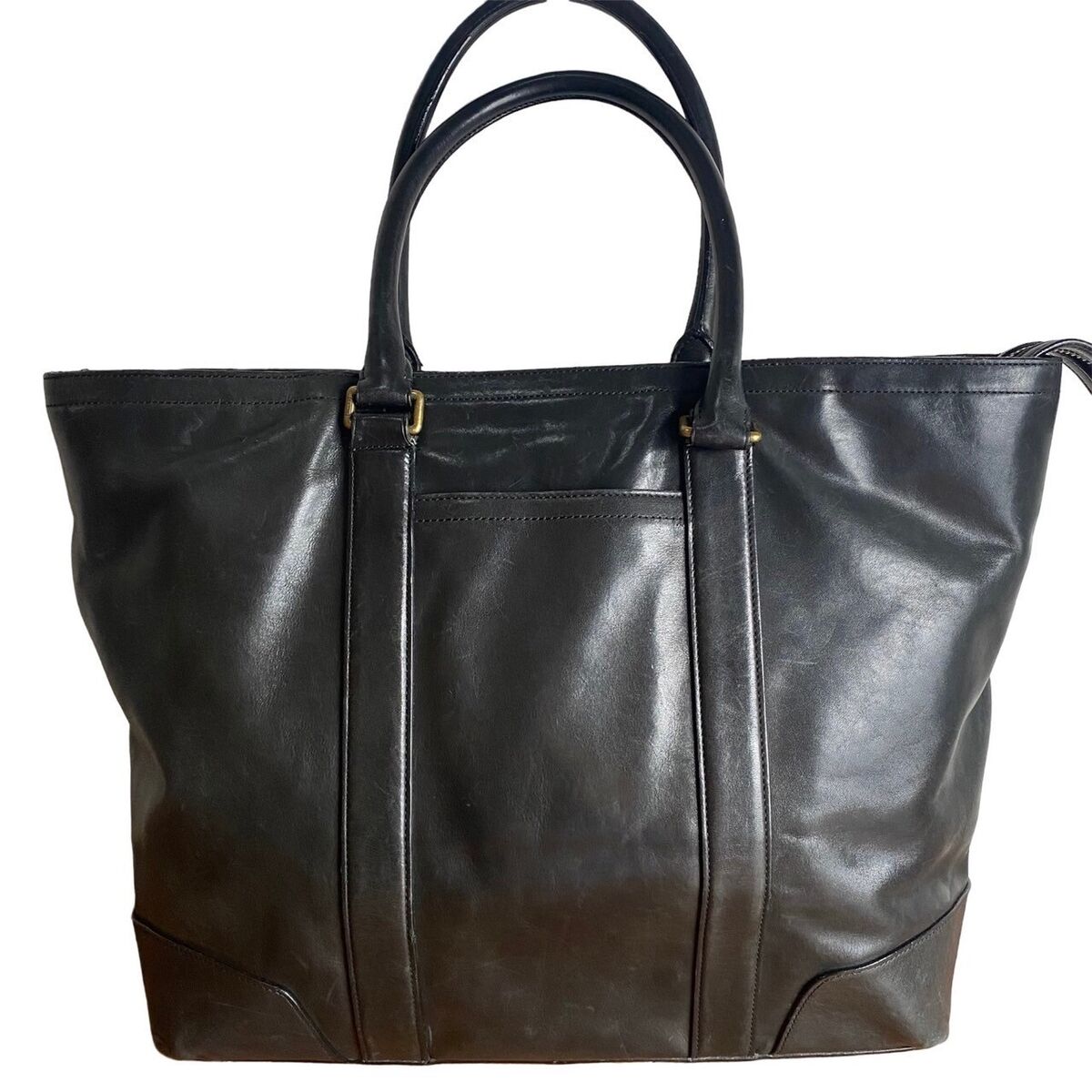 Auth COACH BLEECKER LEGACY BUSINESS WEEKEND TOTE IN FAWN Auth COACH BLEECKER LEGACY BUSINESS WEEKEND TOTE IN FAWN